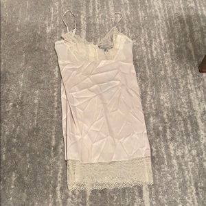 Cream lace dress NWT MEDIUM